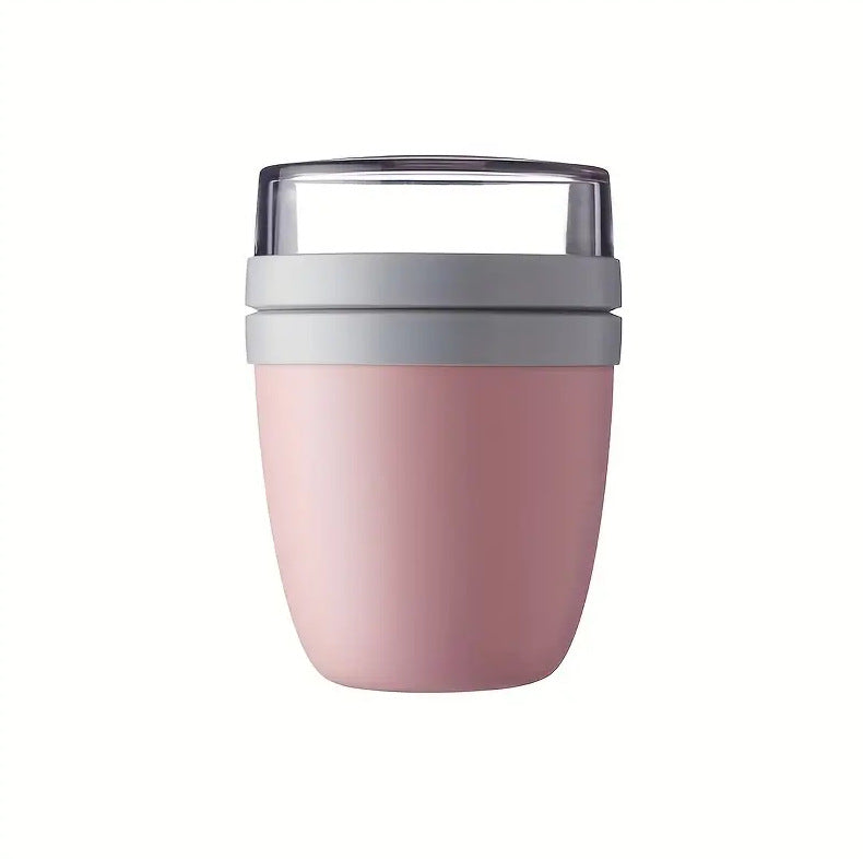 Innovative Lunchcup: The Perfect Duo for Your On-the-Go Meals - Pink